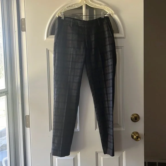 19SO WOOL SLACKS サイズL Saturdays NYC SATURDAYS NYC George Wool Gabardine Trouser in Taupe | FWRD